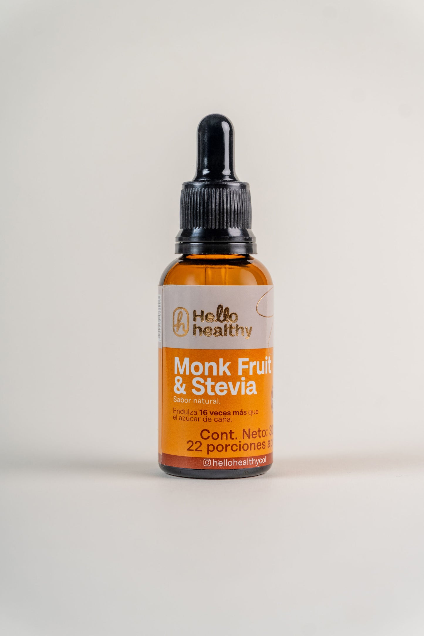 Endulzante liquido monk fruit y stevia